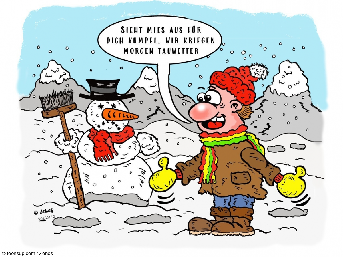 Cartoon: Düstere Aussicht 1