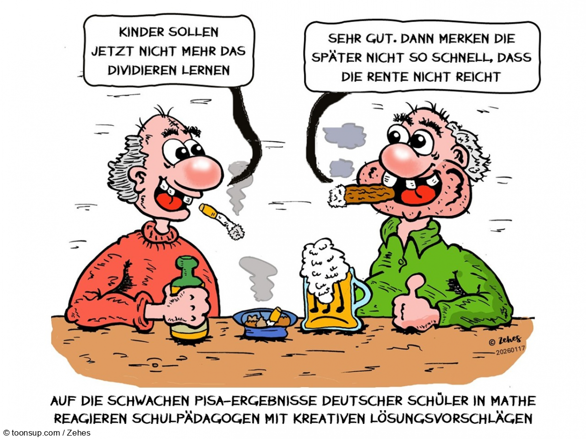 Cartoon: Kreativer Vorschlag 1