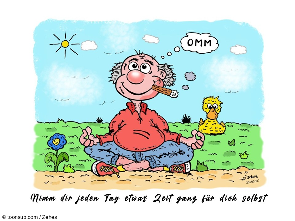 Cartoon: Gleich mal ausprobieren 1