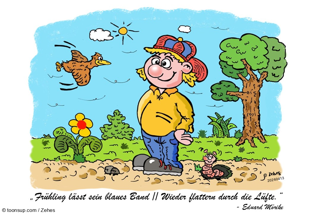 Cartoon: Frühling 1