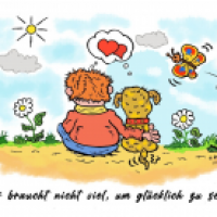 Glücklich sein