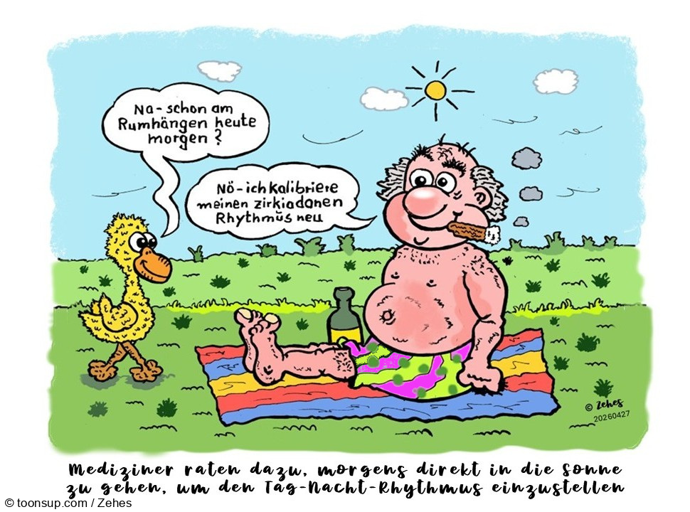 Cartoon: Longevity Tip 1