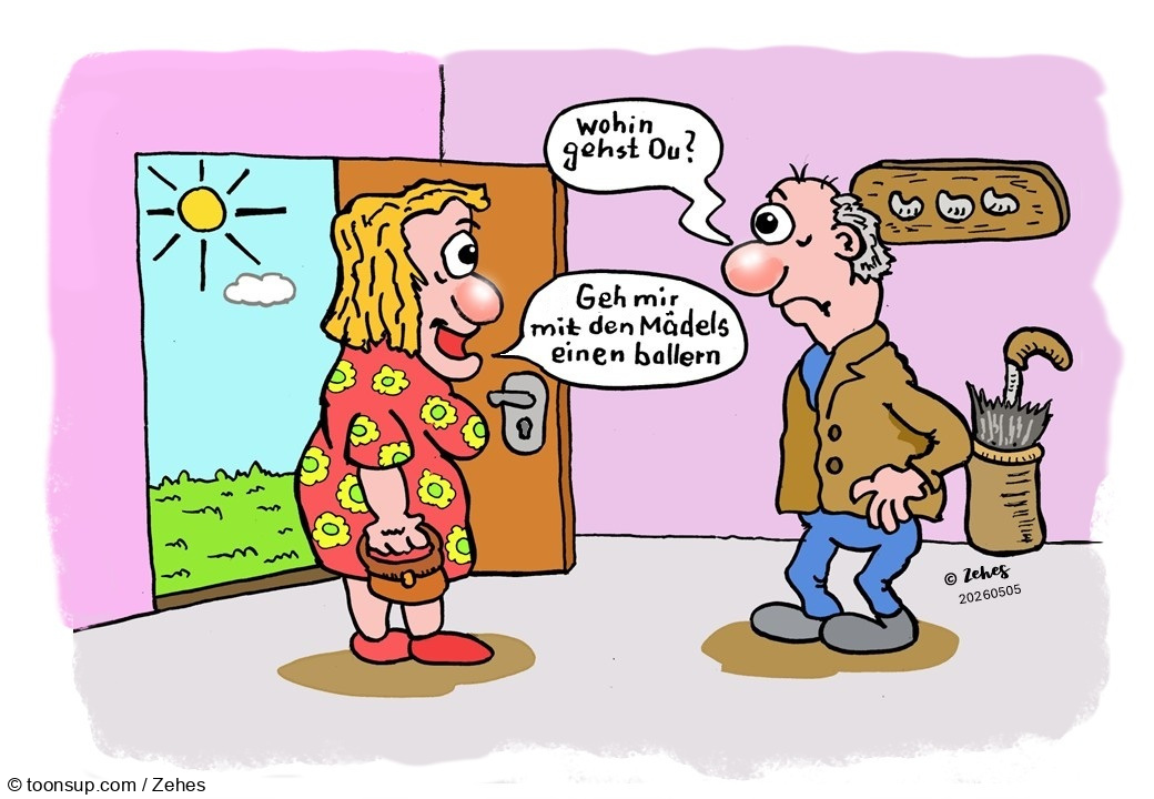 Cartoon: Mädelsabend 1