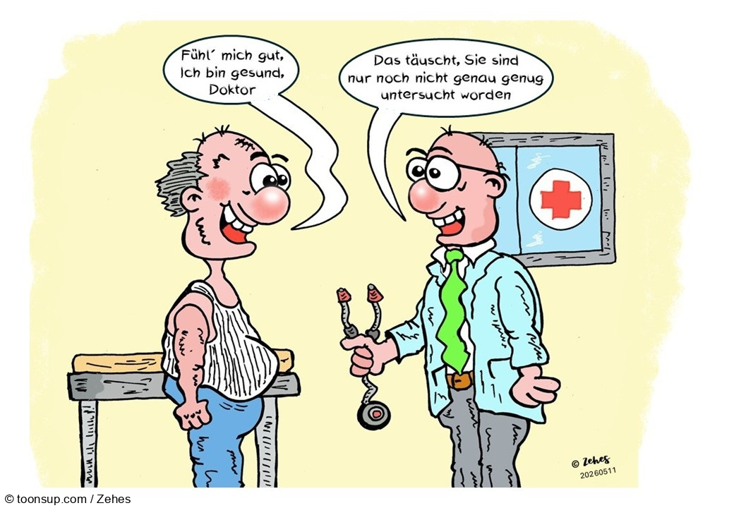 Cartoon: Alles ok, oder? 1