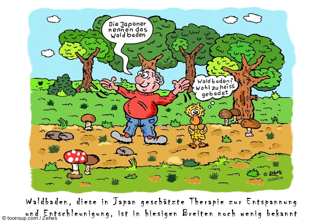 Cartoon: Enspannung pur 1