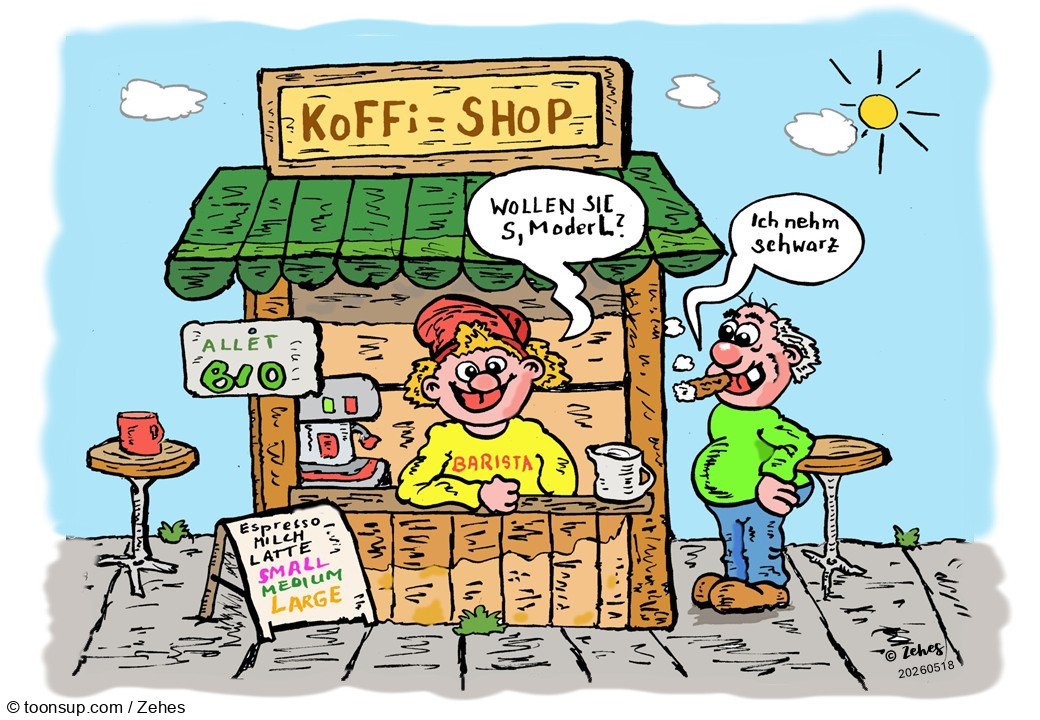 Cartoon: Kommunikation ist nicht einfach 1