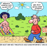 Gedanken beim Sonnenbad
