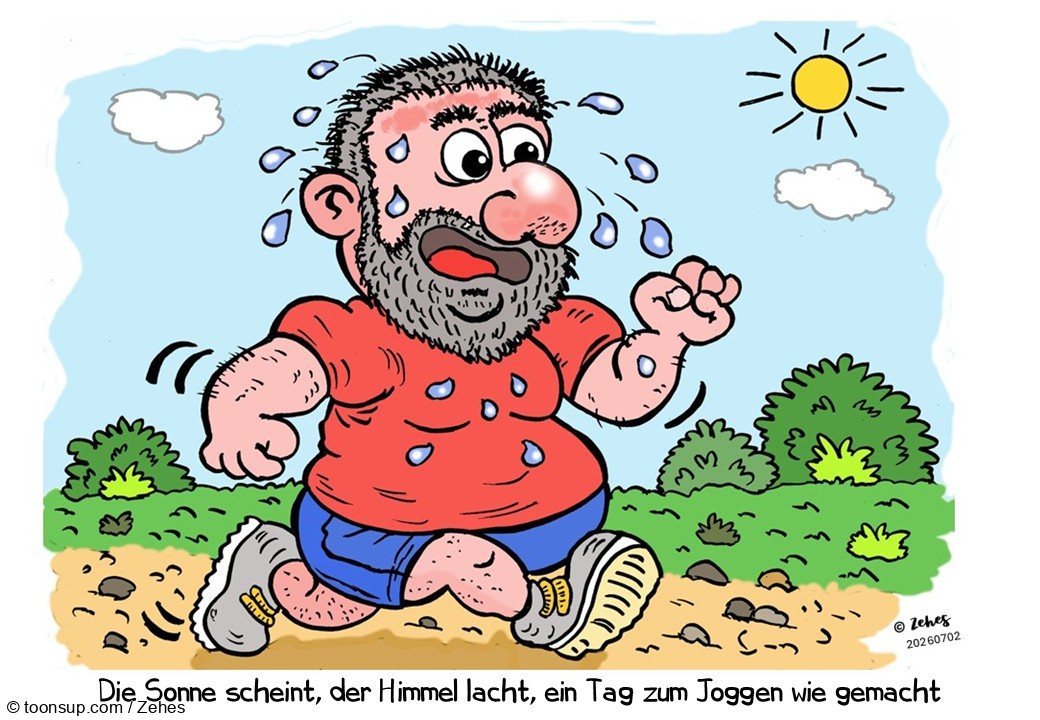 Cartoon: Es lebe der Sport 1