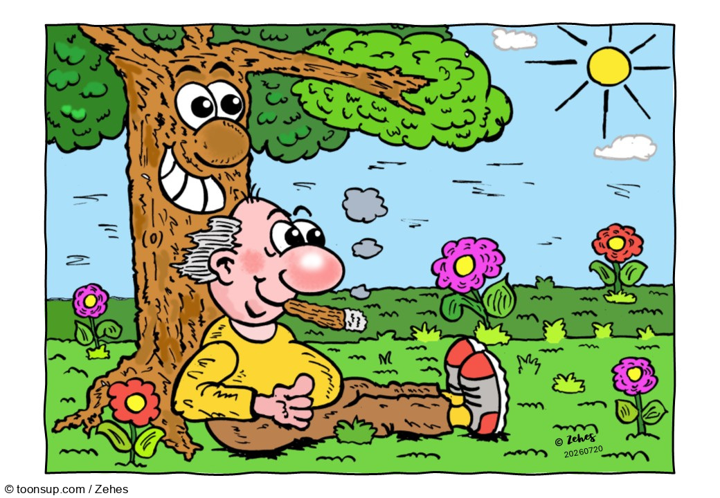 Cartoon: Beginn einer wunderbaren Freundschaft 1