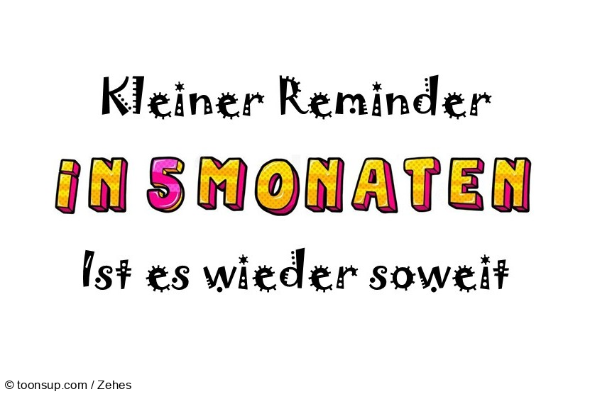 Cartoon: Erinnerung 1