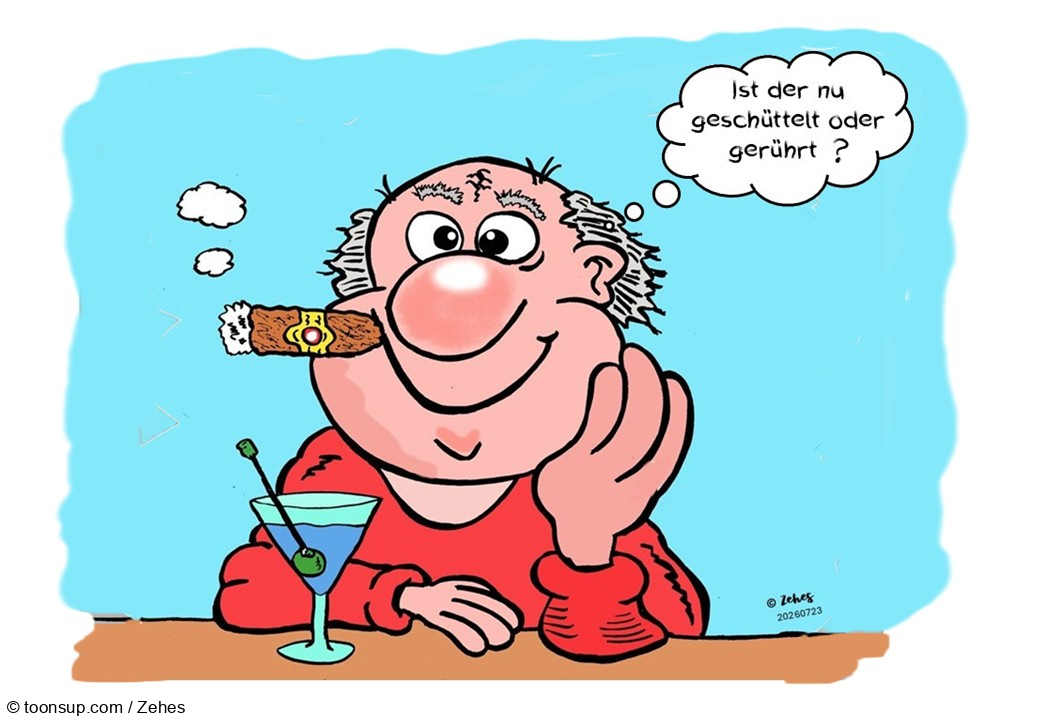 Cartoon: Die immerwährende Frage 1