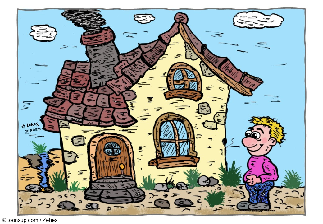 Cartoon: schwarz weiß oder bunt 2