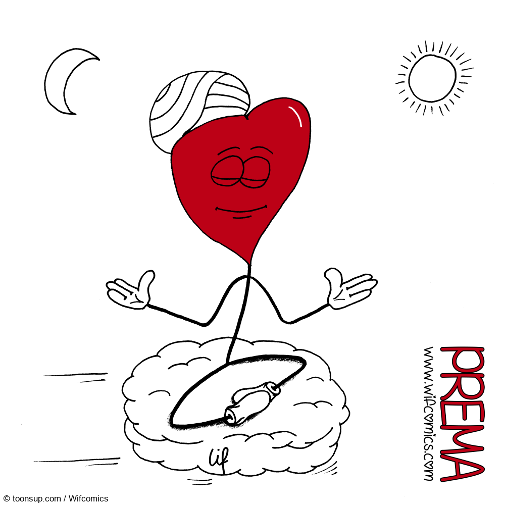 Cartoon: PREMA Herz auf Reise 1