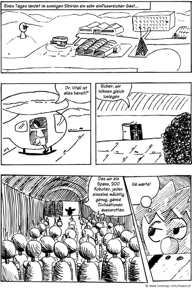 Comic: Schlafanzug Boy 358 - Liebesgrüße aus Neu Moskau 1