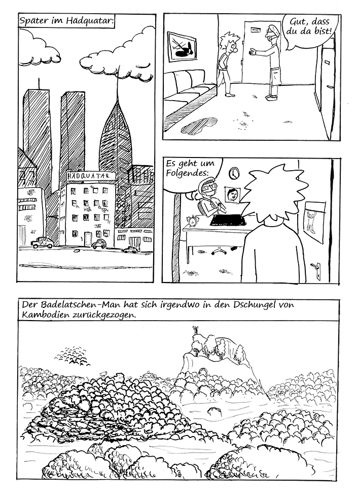 Comic: Der Schlafanzug-Boy im Tal der tausend Tode 3