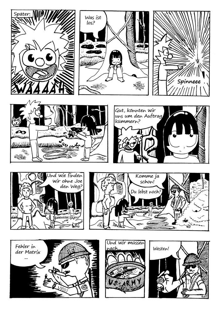 Comic: Der Schlafanzug-Boy im Tal der tausend Tode 9