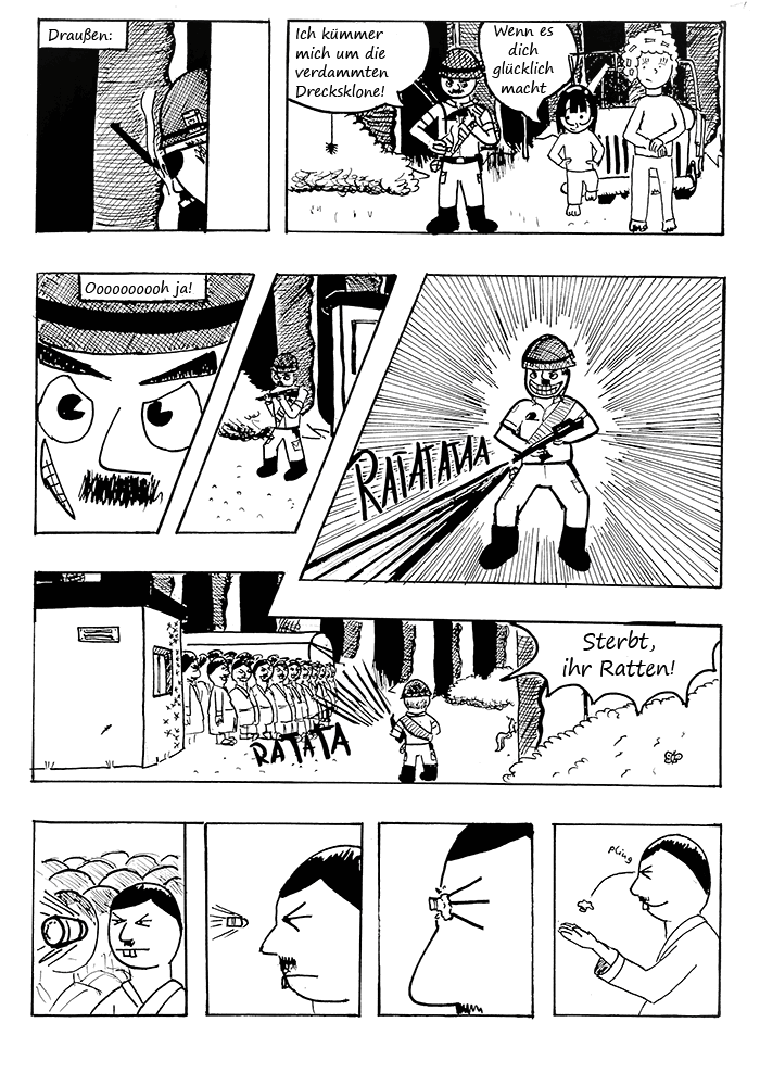 Comic: Der Schlafanzug-Boy im Tal der tausend Tode 13