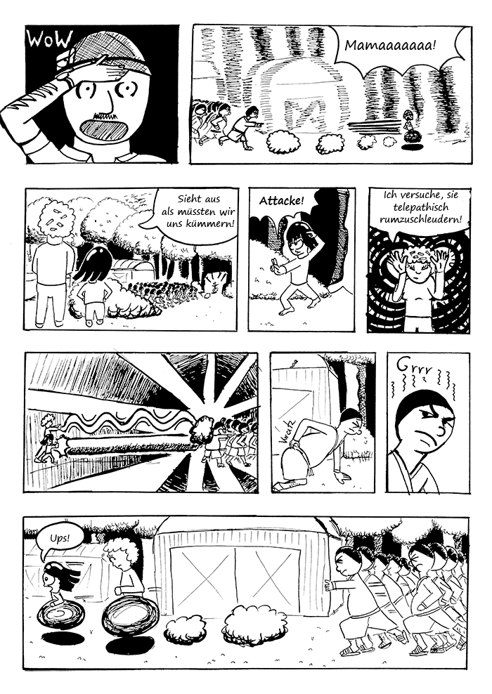 Comic: Der Schlafanzug-Boy im Tal der tausend Tode 14