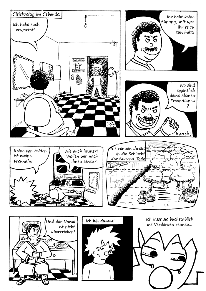 Comic: Der Schlafanzug-Boy im Tal der tausend Tode 15