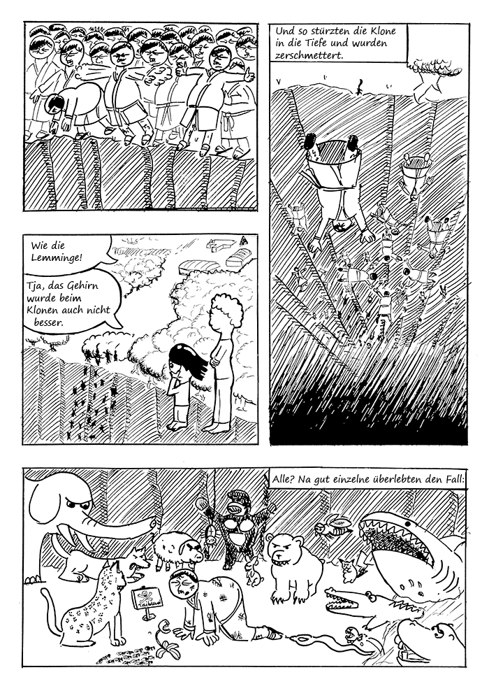 Comic: Der Schlafanzug-Boy im Tal der tausend Tode 18