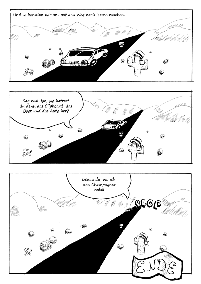 Comic: Der Schlafanzug-Boy im Tal der tausend Tode 20
