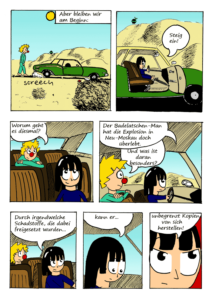 Comic: Das Tal der Tausend Tode in Farbe 2