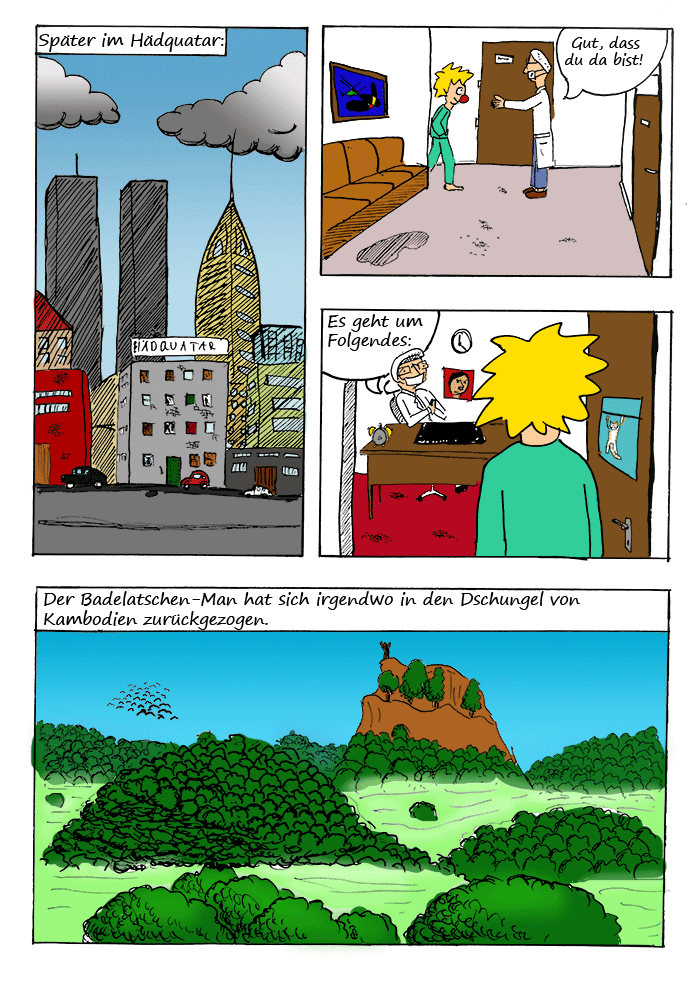 Comic: Das Tal der Tausend Tode in Farbe 3