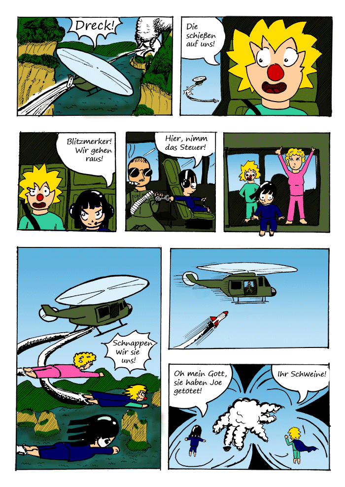 Comic: Das Tal der Tausend Tode in Farbe 7