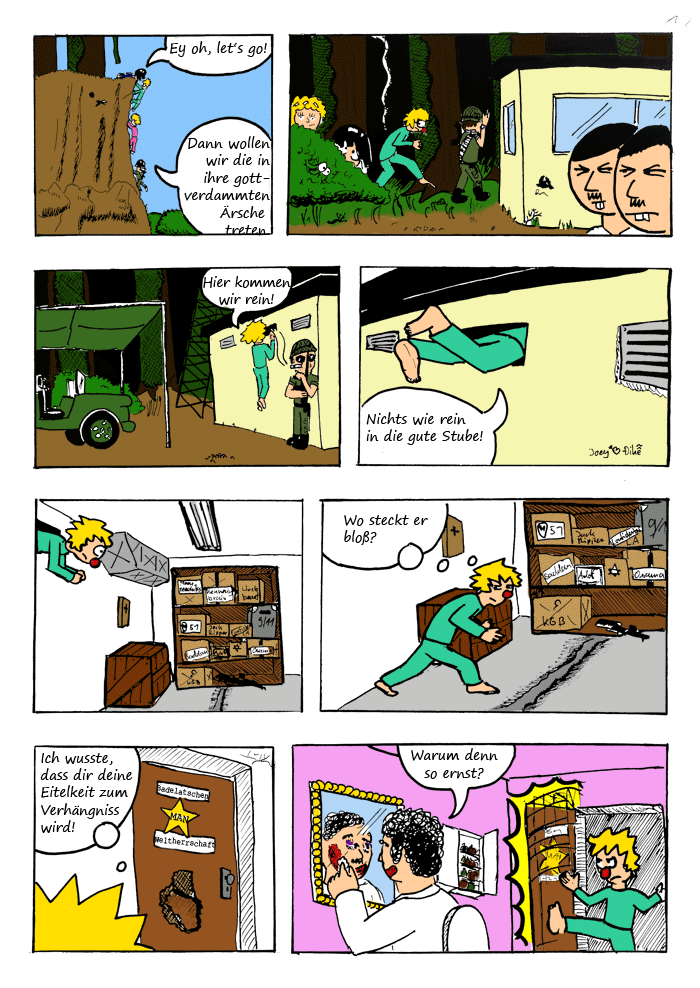 Comic: Das Tal der Tausend Tode in Farbe 12
