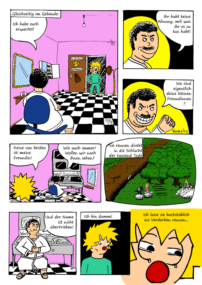 Comic: Das Tal der Tausend Tode in Farbe 15