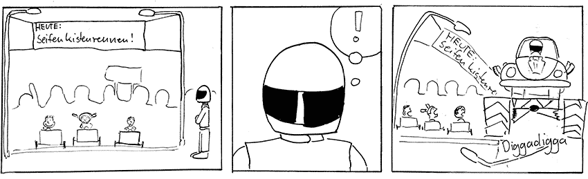 Comic: Das Seifenkistenrennen 1