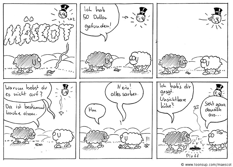 Comic: Glück gehabt 1