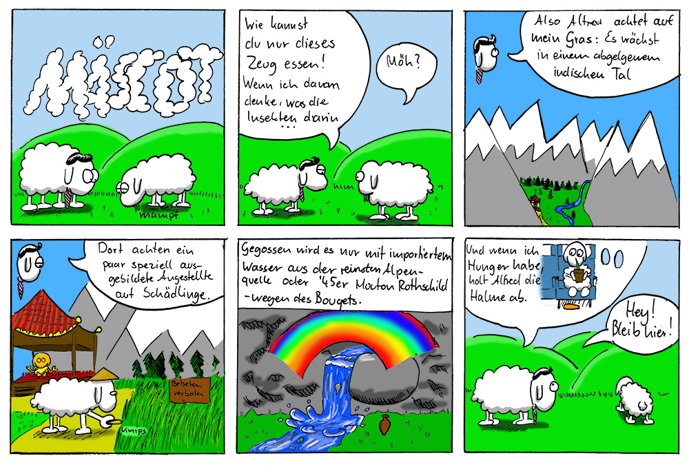 Comic: Nur neidisch - Mäscot #5 1