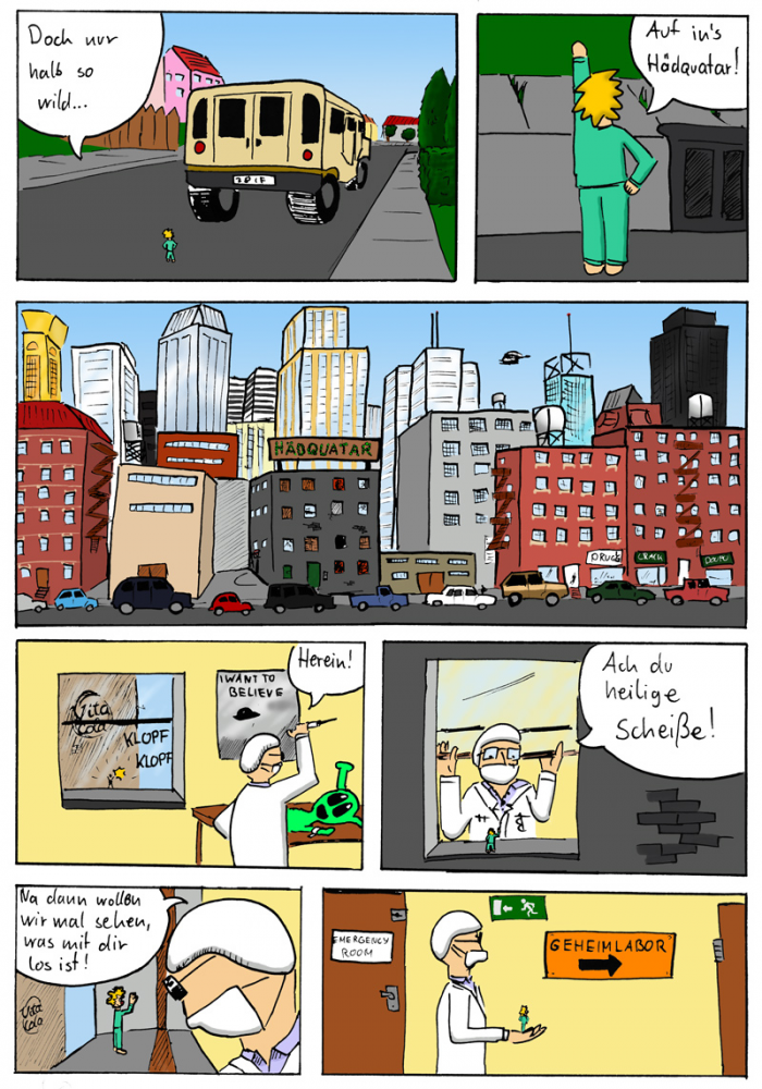 Comic: Der Komödie zweiter Teil 1