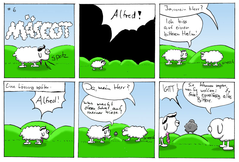 Comic: Mäscot - Qualitätsprüfung 1
