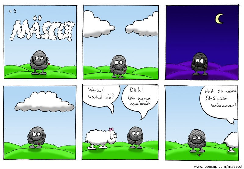 Comic: SMS - Mäscot #9 1
