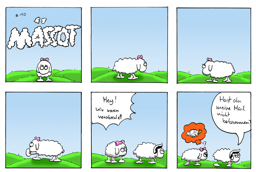 Comic: Mäscot #10 Mail 1