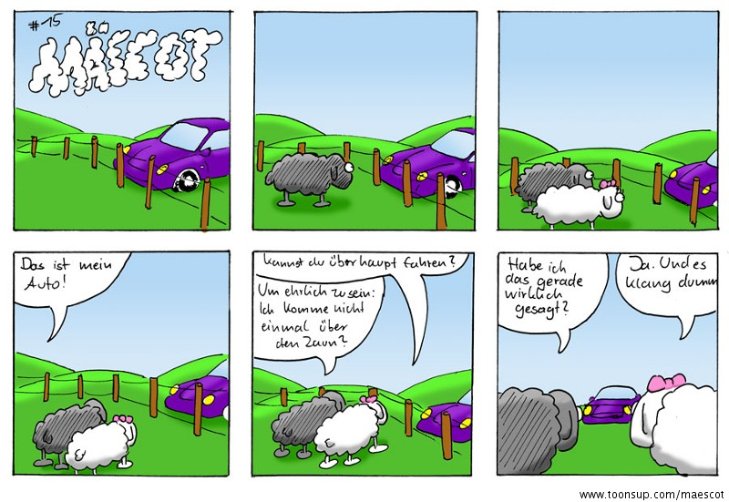Comic: Auto - Mäscot 15 1