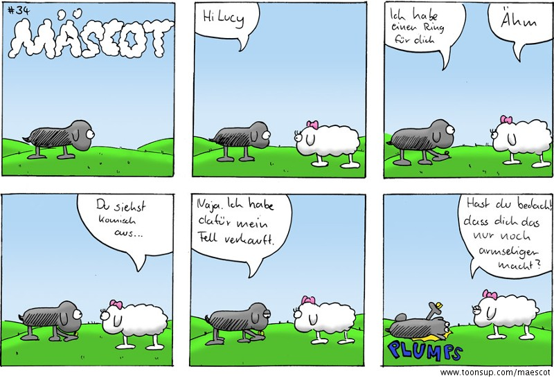 Comic: Ausverkauf - Mäscot #34 1
