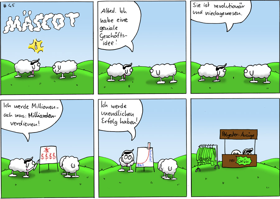 Comic: Polyester - Mäscot #45 1