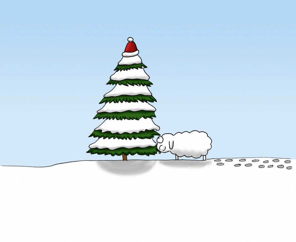 Illustration: Frohe Weihnachten - Verspätet 1