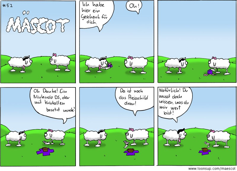 Comic: Wertvoll - Mäscot #52 1