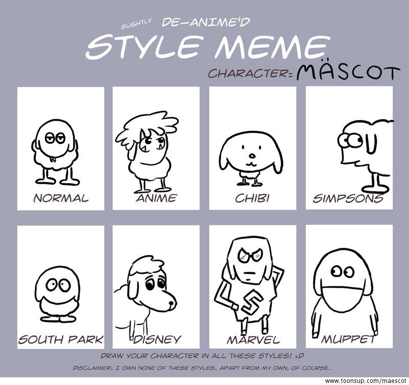 Concept Art / Character Design: Noch mehr MEME 1