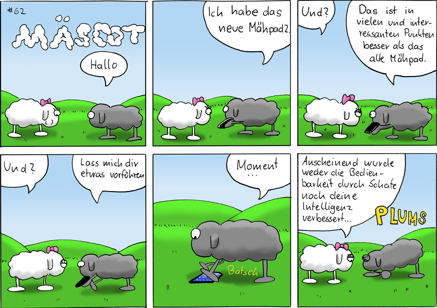 Comic: Vorführeffekt - Mäscot #63 1