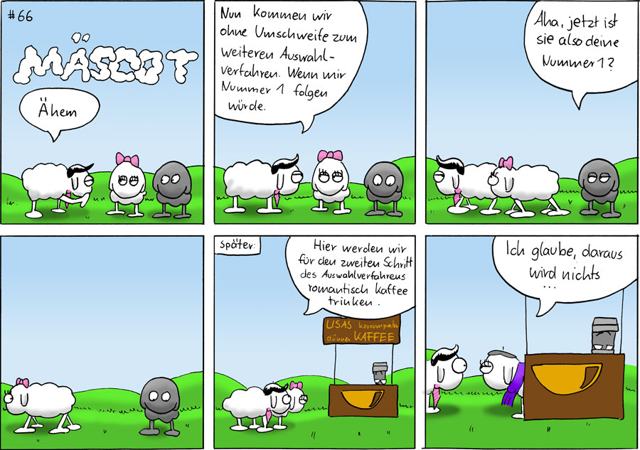 Comic: Nummer 1 - Mäscot #66 1