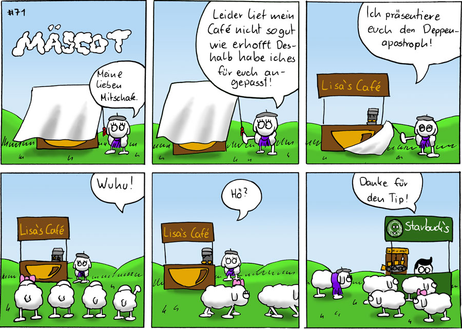 Comic: Apostroph - Mäscot #71 1