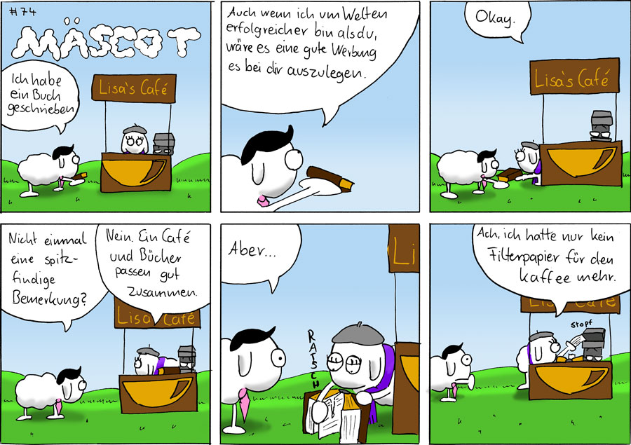 Comic: Filter - Mäscot #74 1