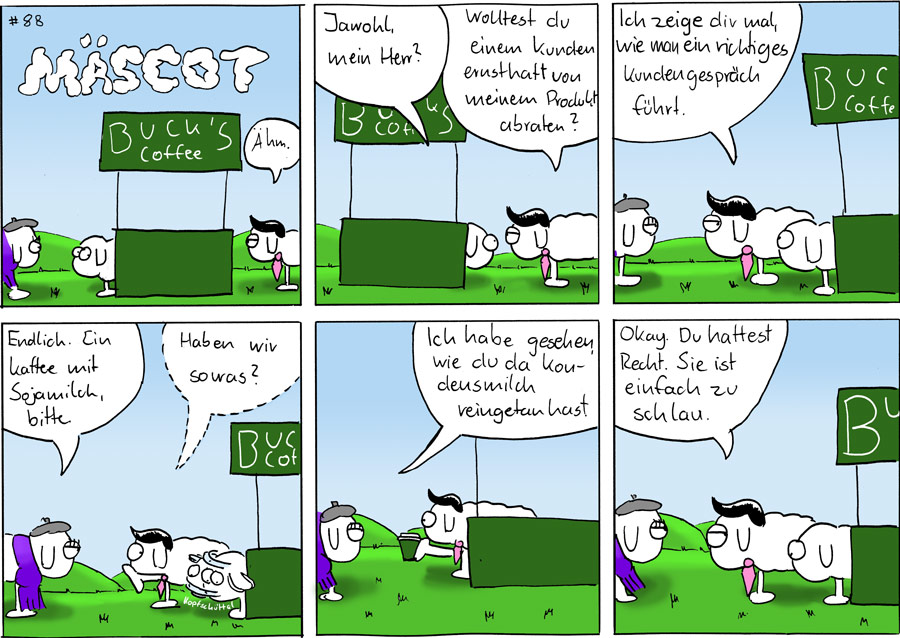 Comic: Soja  Mäscot #88 1