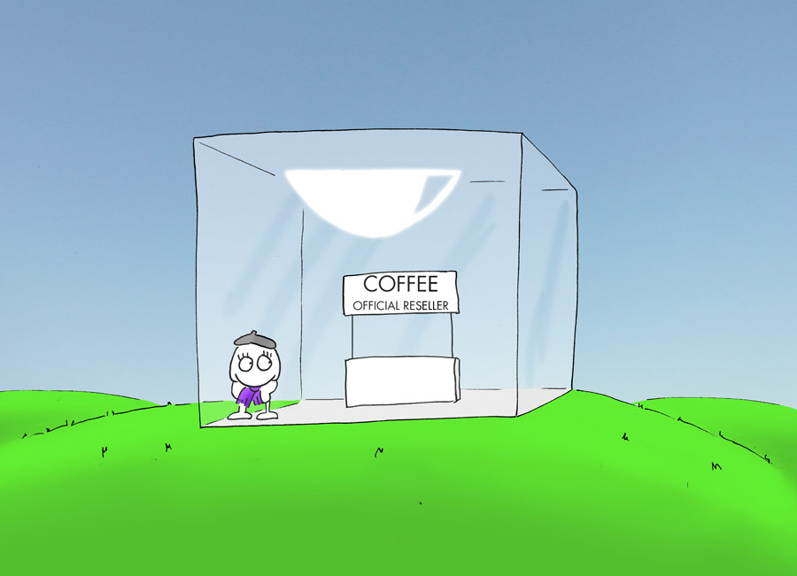 Illustration: Official Coffee Reseller 1