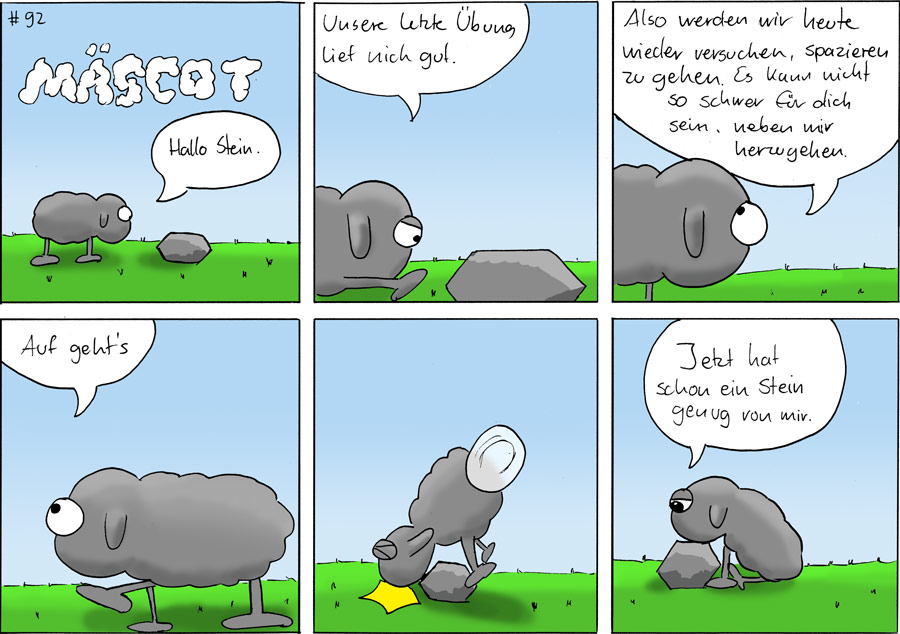 Comic: Genug  Mäscot #92 1